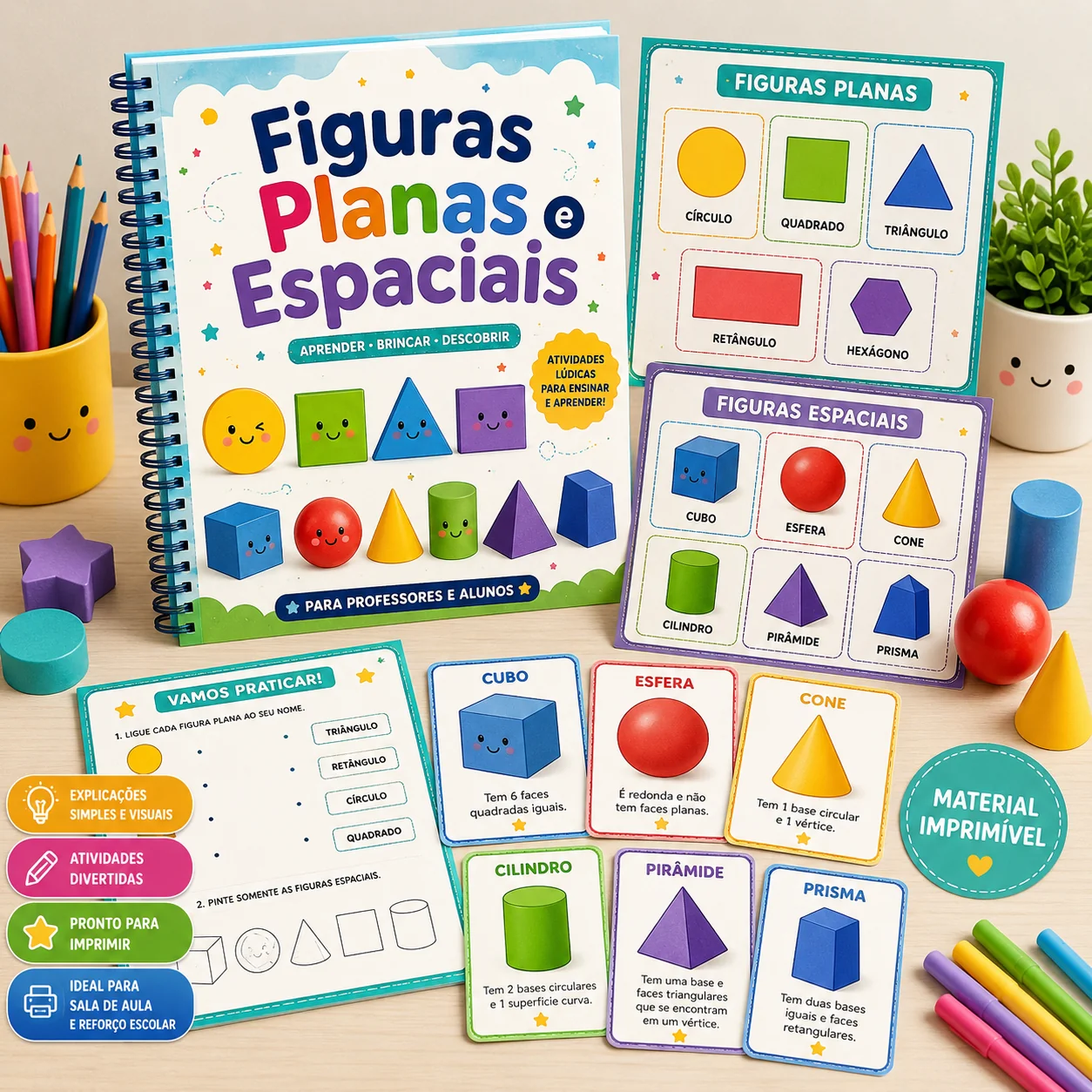 Figuras Planas e Espaciais
